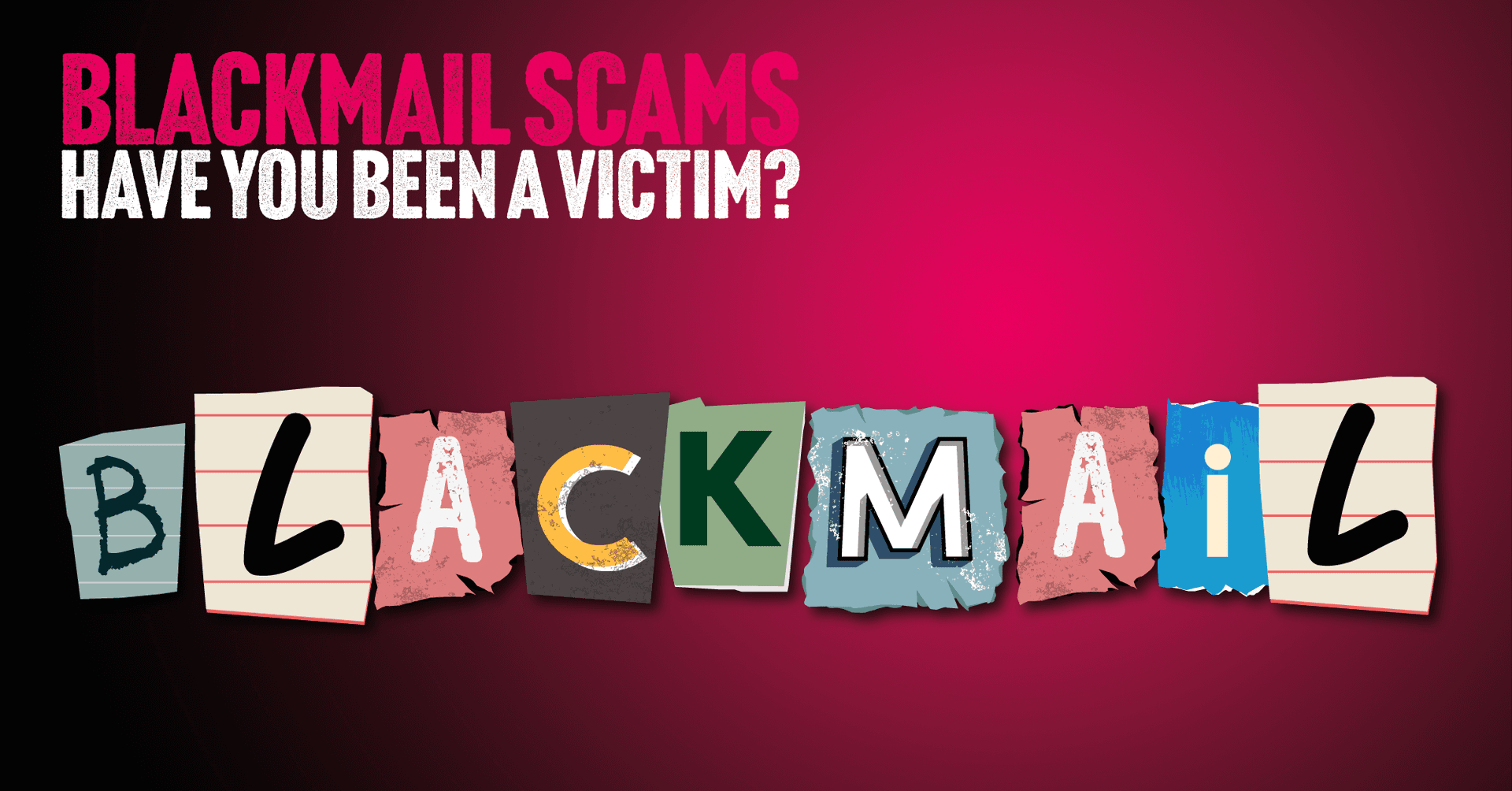 Blackmail scams Blog